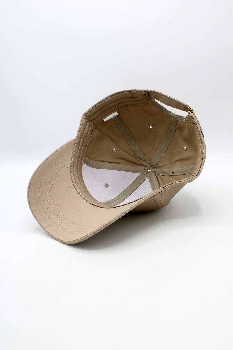 Hologramme Paris - Wholesale Baseball Cap - Unisex - Classic plain cap with gold metal buckle5