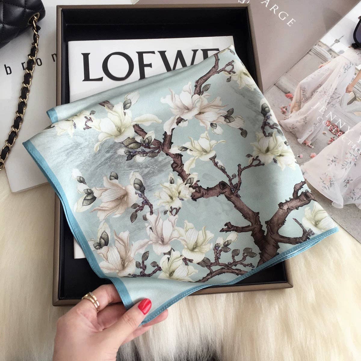 Marayn - Wholesale Scarf - Women's - Korean Silk Scarf Chic Style Elegant Gift20