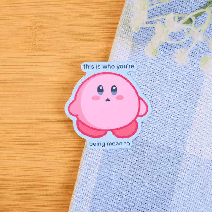 byUme Co. - Wholesale Sticker - Pink Blob Relatable Stickers
