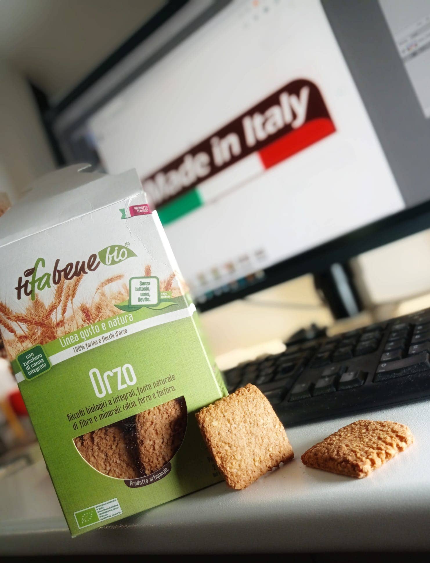 Le deliziose pasticceria sas Ti fa bene bio - Wholesale Cookie - Biscotti Digestivi Integrali d'Orzo Biologici4