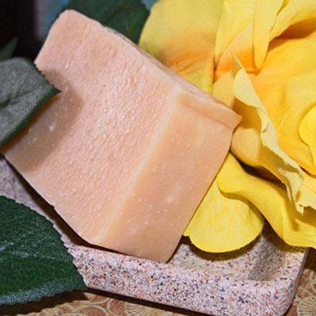 Passion Rose Goat's Milk Soap for wholesale by Nellie's Natural Soap