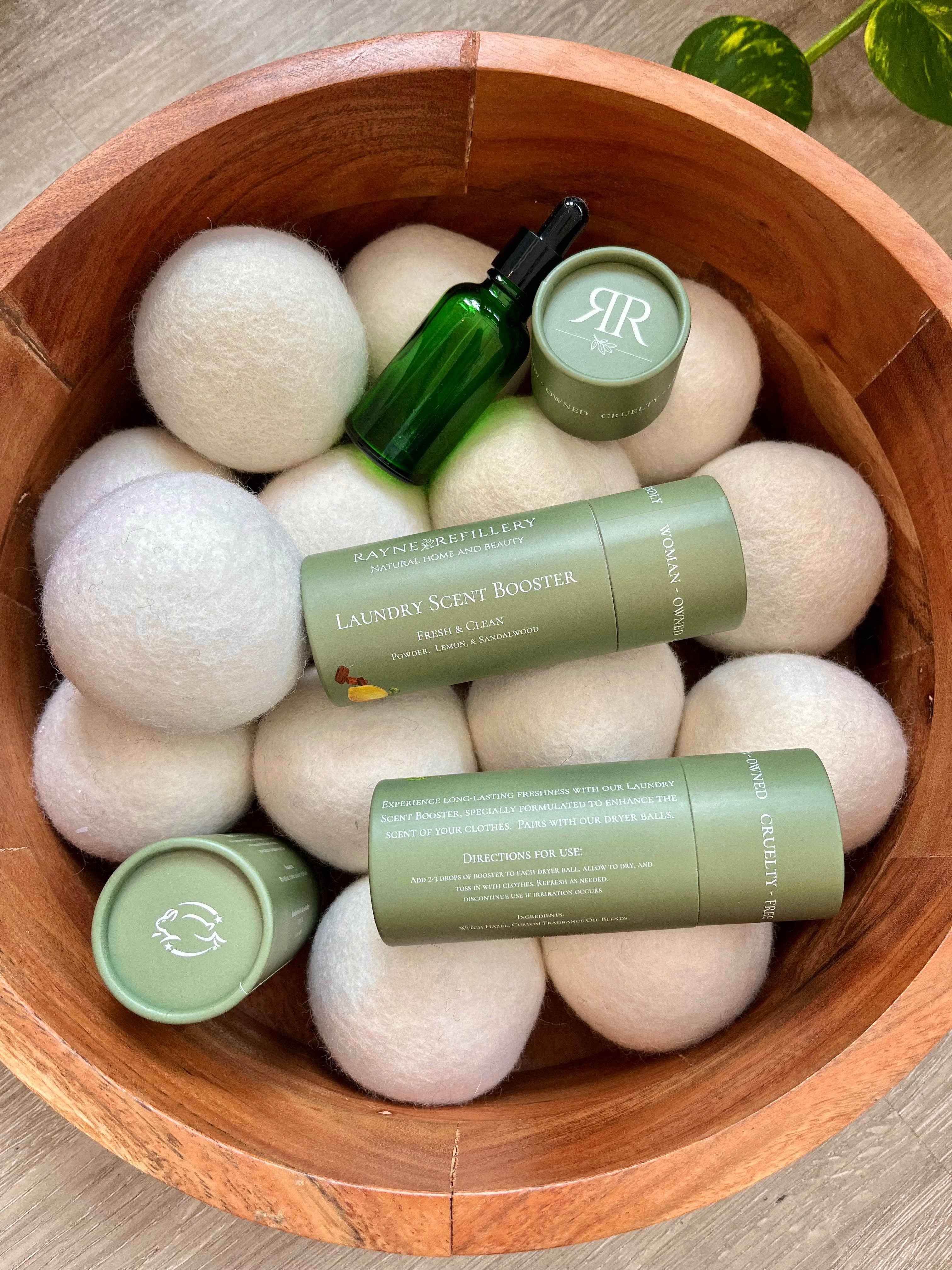 Rayne Refillery - Vente Feuilles assouplissantes - Booster de parfum pour linge longue durée6