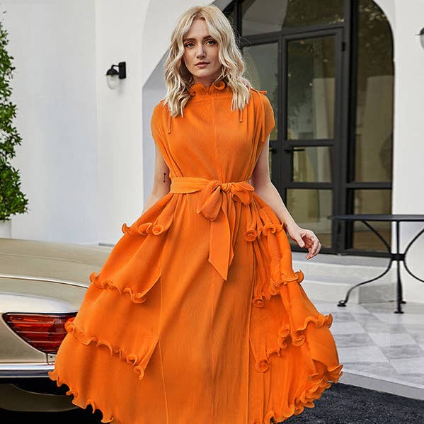 Loose Bandage Lacy Solid Color High-Neck Maxi Dresses and other Purchase wholesale windwool bandage. Free returns & net 60 terms on Faire trending on Faire.