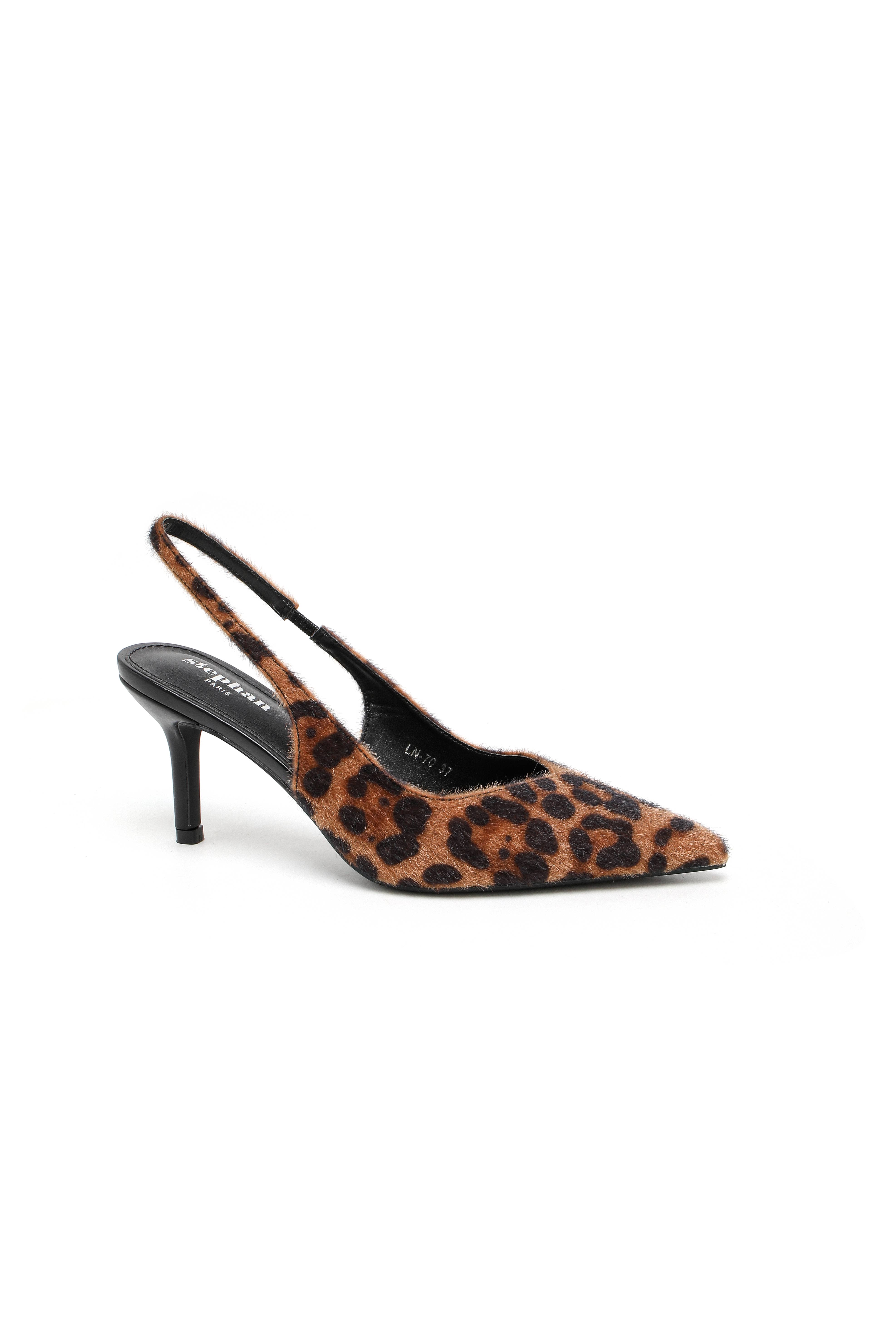 Stephan Paris - Wholesale High Heels - Women's - Patent pointed-toe slingback pumps LN-700