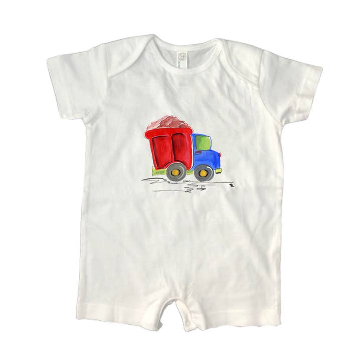 Pagliaccetto in Cotone 623 Camion Ribaltabile per la vendita all'ingrosso da parte di Designs By Beverly, LLC