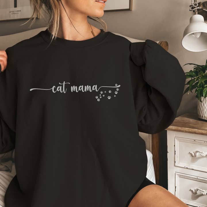 Cat Mom Shirt Geschenk für Mama Tierliebhaber Shirt Cat Shirt für den Großhandel von Roll.Flow.Infinite.