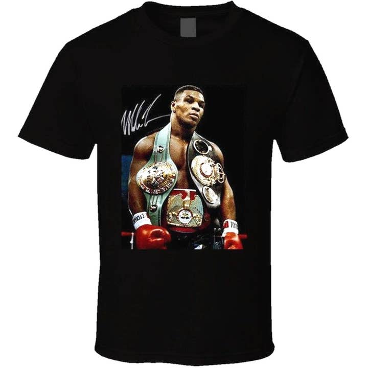 Mike Tyson Heavyweight Champion Boxing Legend T-Shirt for wholesale by TheKingShirt