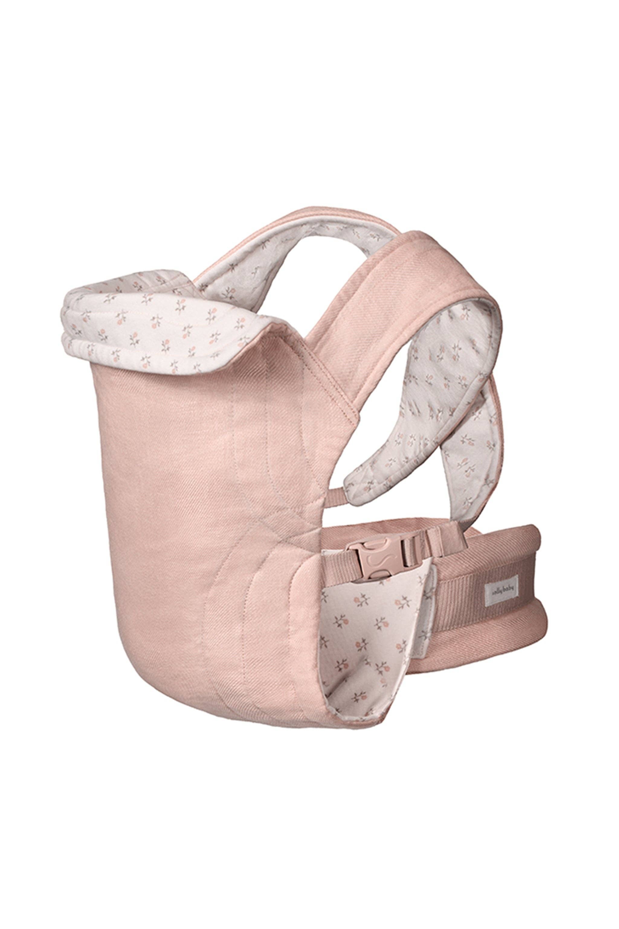 Solly Baby - Wholesale Baby Carrier - Blush Floret Buckle Carrier2