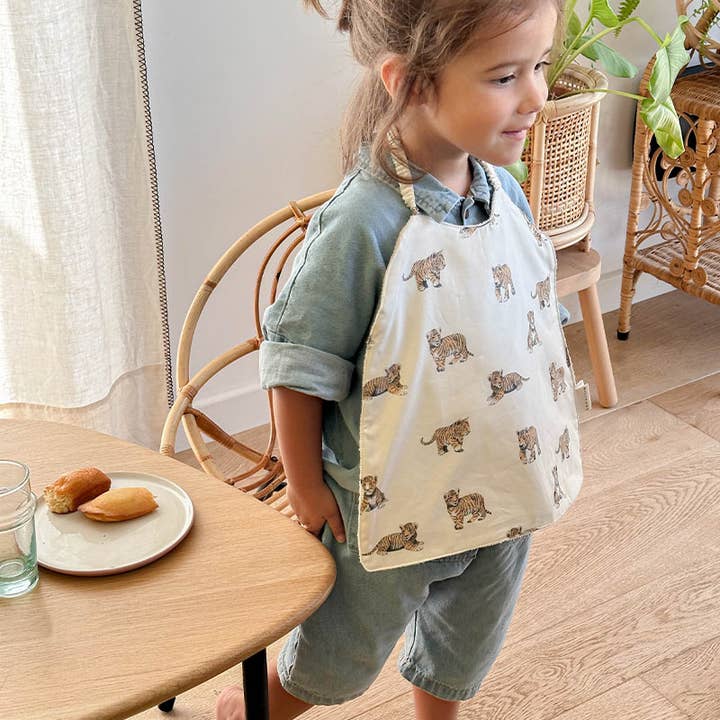 Milinane - Wholesale Bib - Baby - Large Bib - CESAR - Tiger2