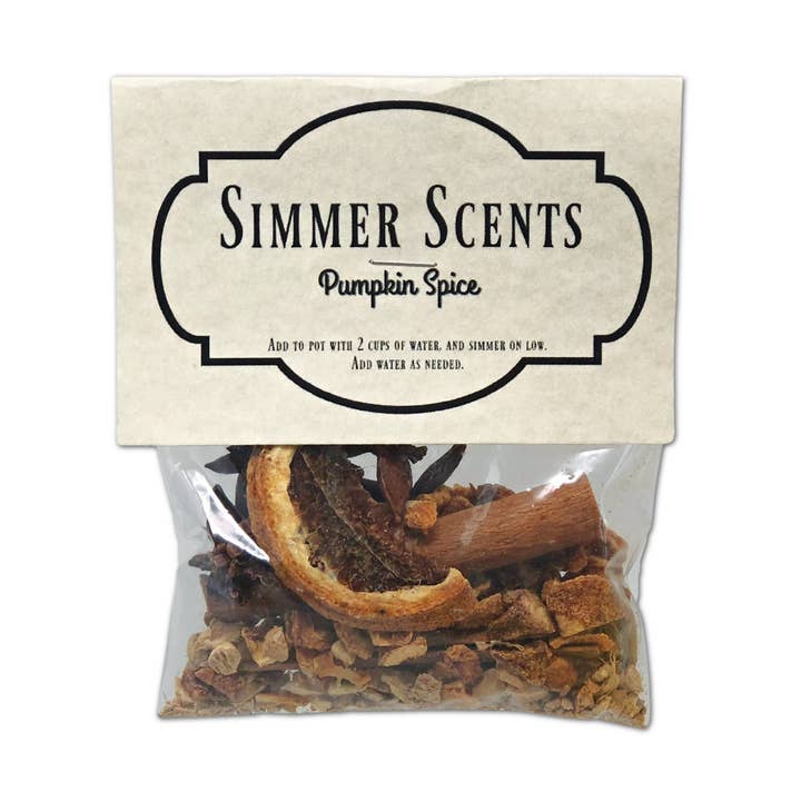 Simmer Scents Pumpkin Spice Fall Scent for wholesale by Oily Blends