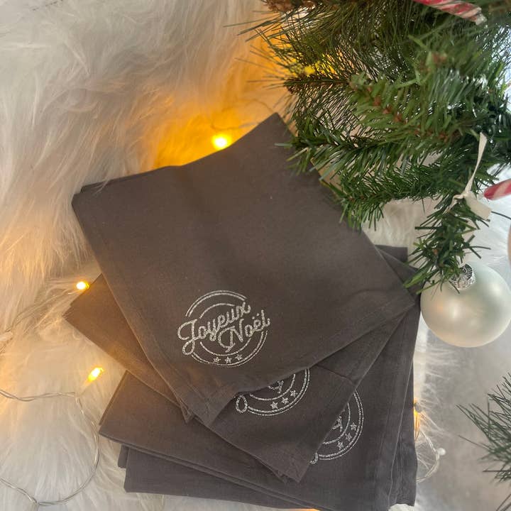 Toiles Chics - Wholesale Dinner & Cloth Napkin - Table napkin - Christmas Collection