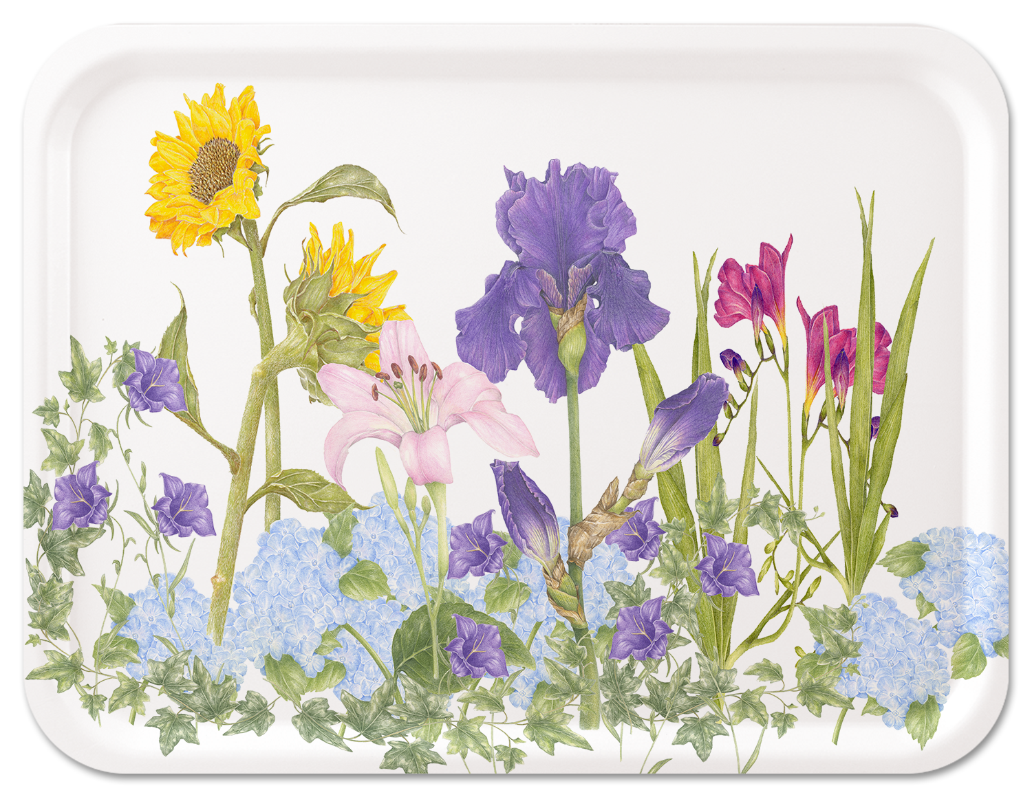 Trays4Us - Vente Plateaux de service - Plateaux botaniques, baleines et crabes sur le thème de la Nouvelle-Angleterre7