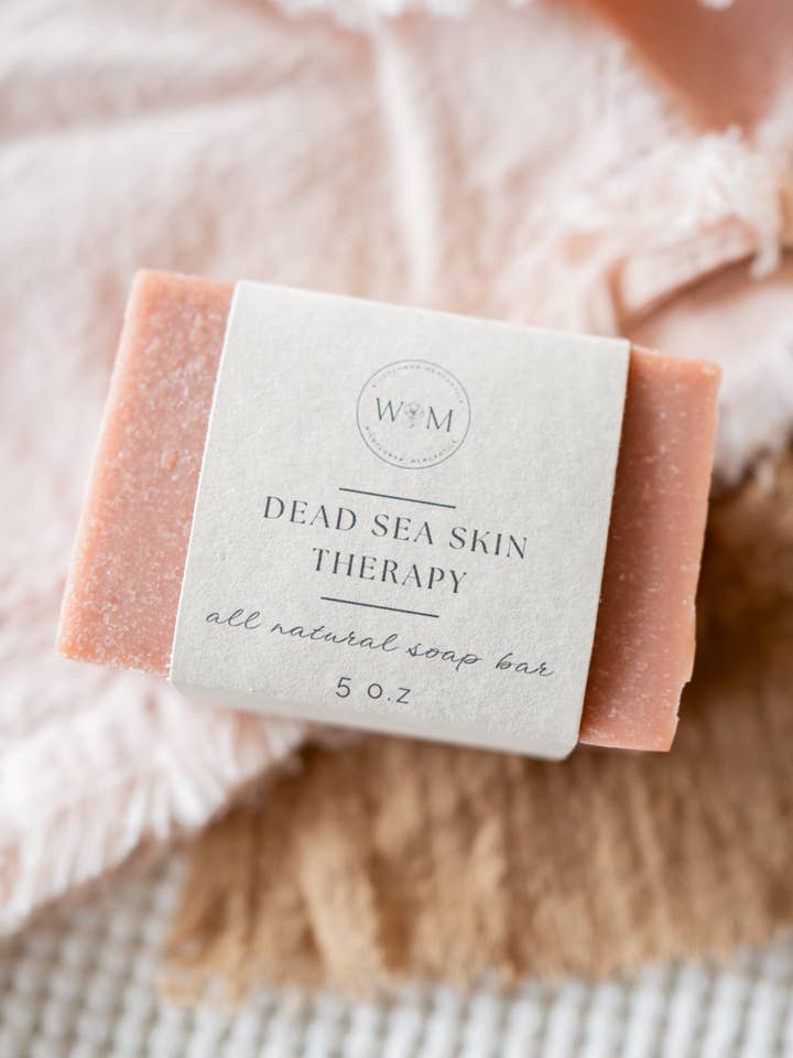 Dead Sea Skin Therapy Bar Soap for wholesale by Wildflower Mercantile