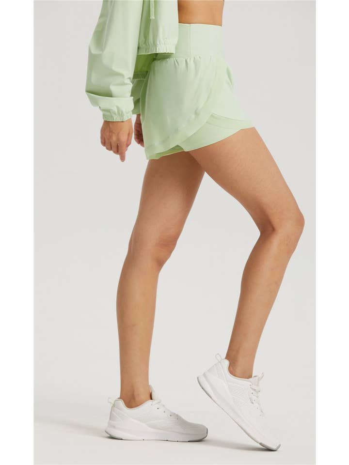 91thelabel - Wholesale Athletic Shorts - Women's - Revival Mesh Classic Summer Shorts