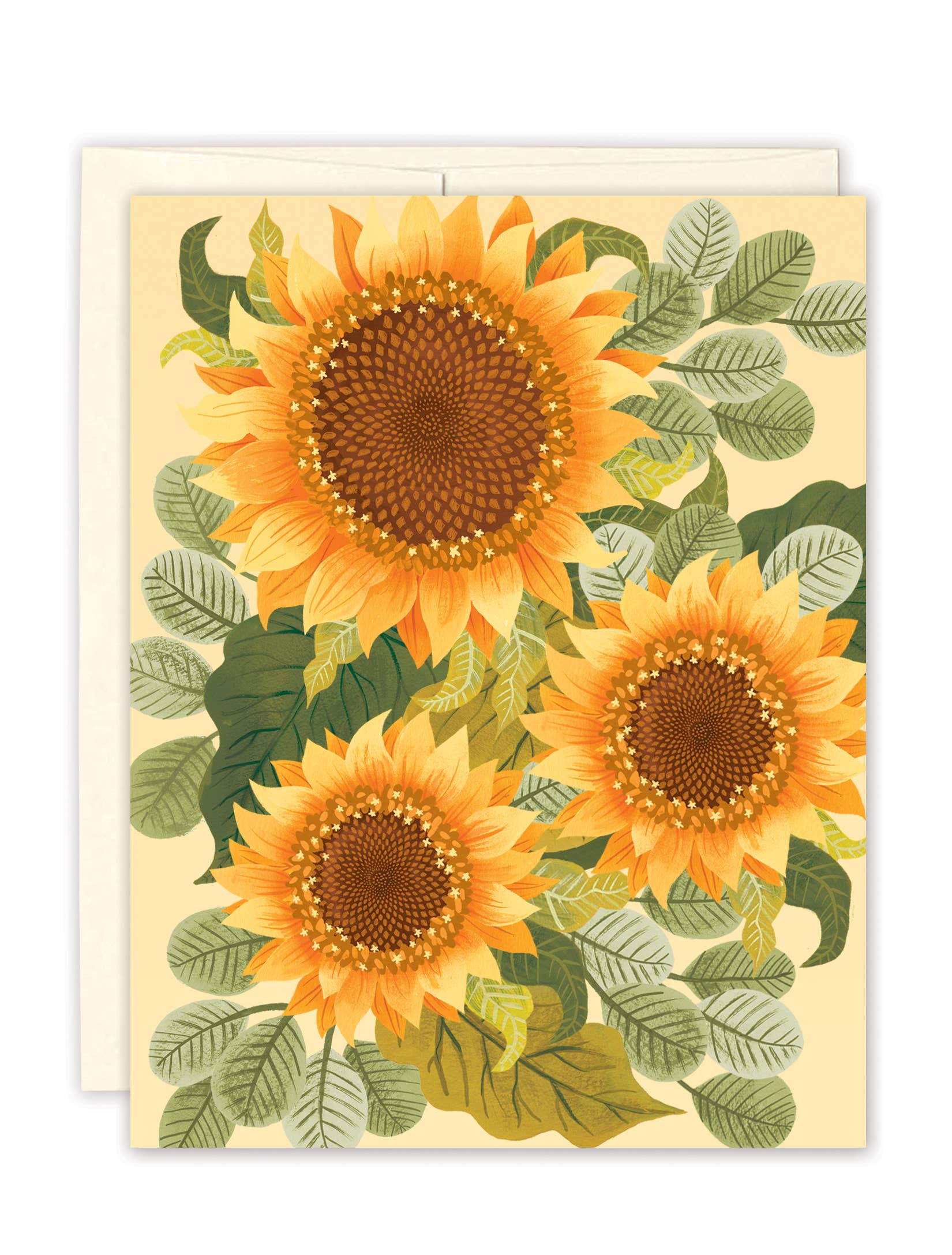 Biely & Shoaf - Wholesale Stationery/Notecard Set - Sunflower Boxed Notecard - Set of 102