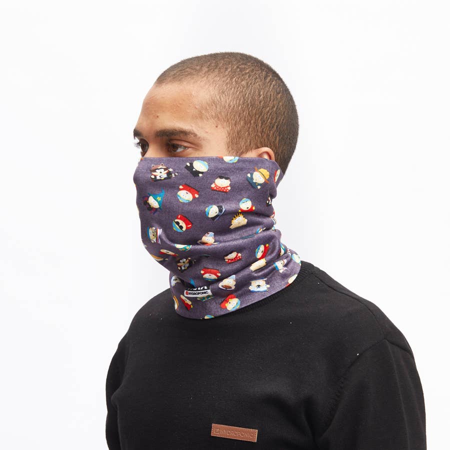 Hydroponic - Wholesale Neck Gaiter/Snood - Unisex - SOUTH PARK Custom Grey Neck Warmer HW100-040