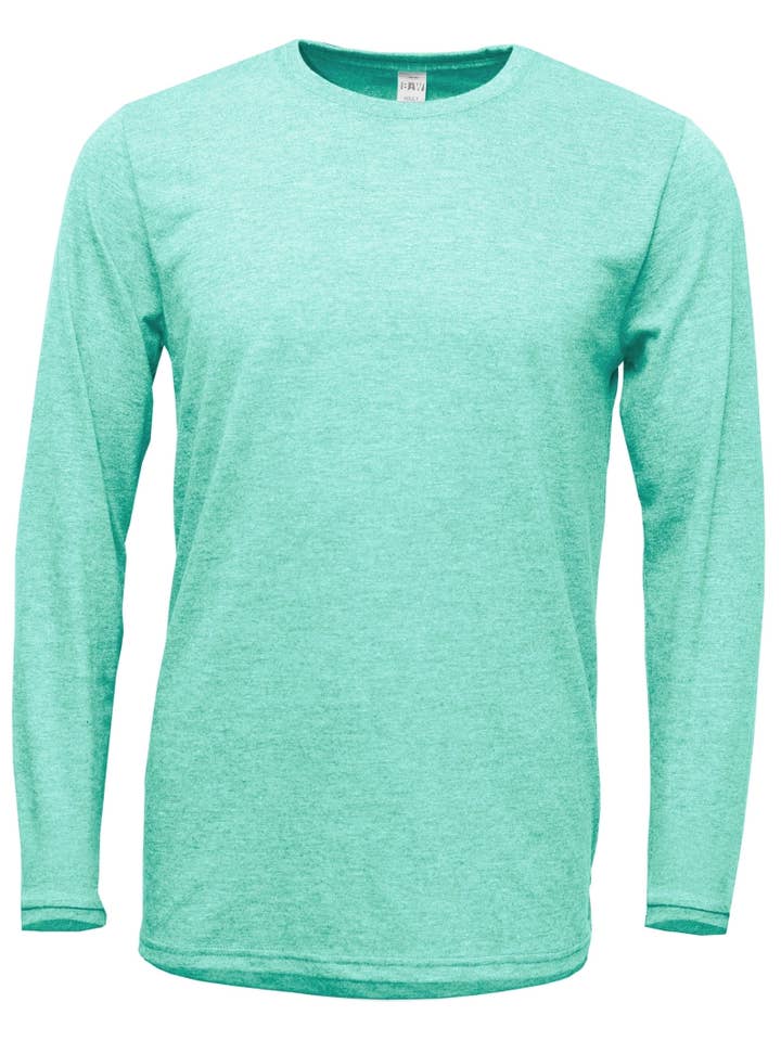 PC Activewear - Wholesale T-Shirt - Men's - 70/30 POLYESTER LONG SLEEVE TEE1
