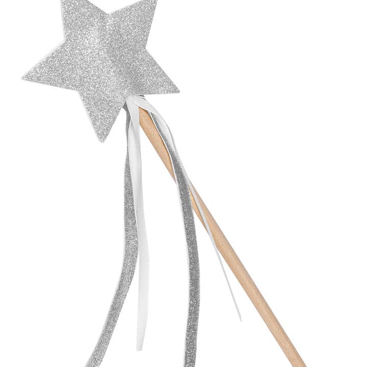 Silver magic wand for wholesale by Ratatam!