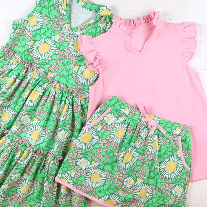 Shrimp and Grits Kids - Wholesale Skort - Kids - Green Meadow Skort2