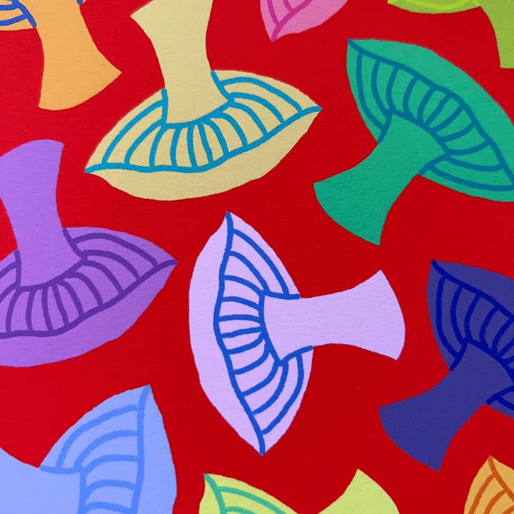 Rare Press - Wholesale Art Print - Mush Magic Giclée Print3