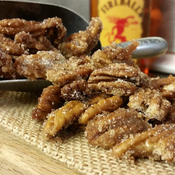 CINNAMON PECAN CRUNCH WITH FIREBALL WHISKEY for wholesale by Grown Wild Foods