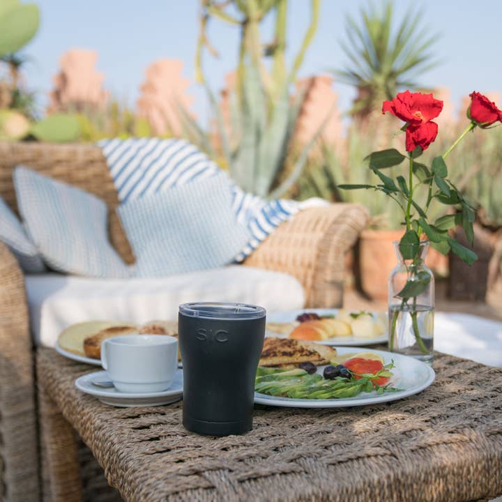 SIC Cups - Wholesale Insulated Mug/Tumbler - 12 oz. SIC Tumbler | Matte Tuff Black2