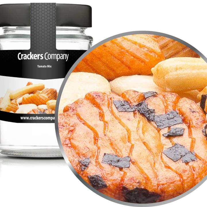 Yamato-mix med 45 st. i förpackning, 35 g per styck för wholesale av CrackersCompany