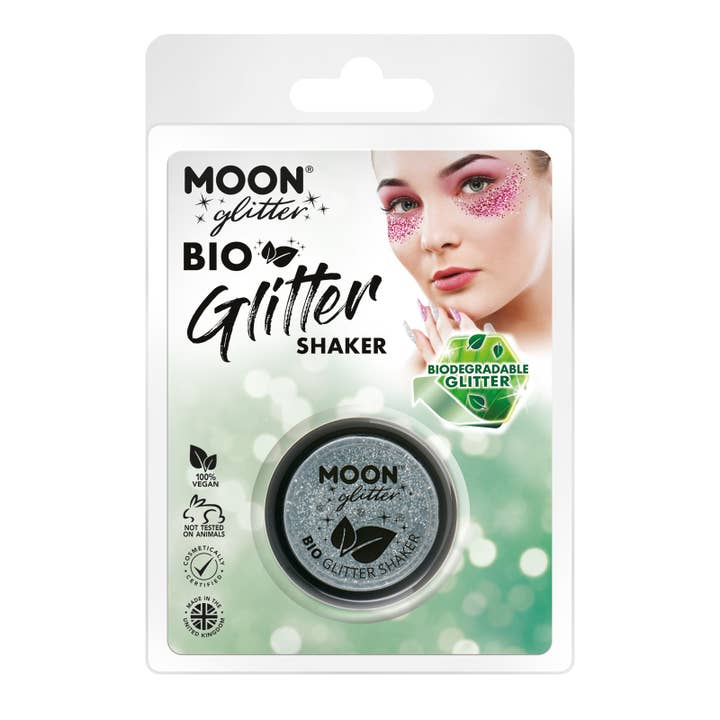 Moon Makeup - Wholesale Body Glitter/Shimmer - Clamshell - BIO Fine Glitter, 5g-environmentally friendly6