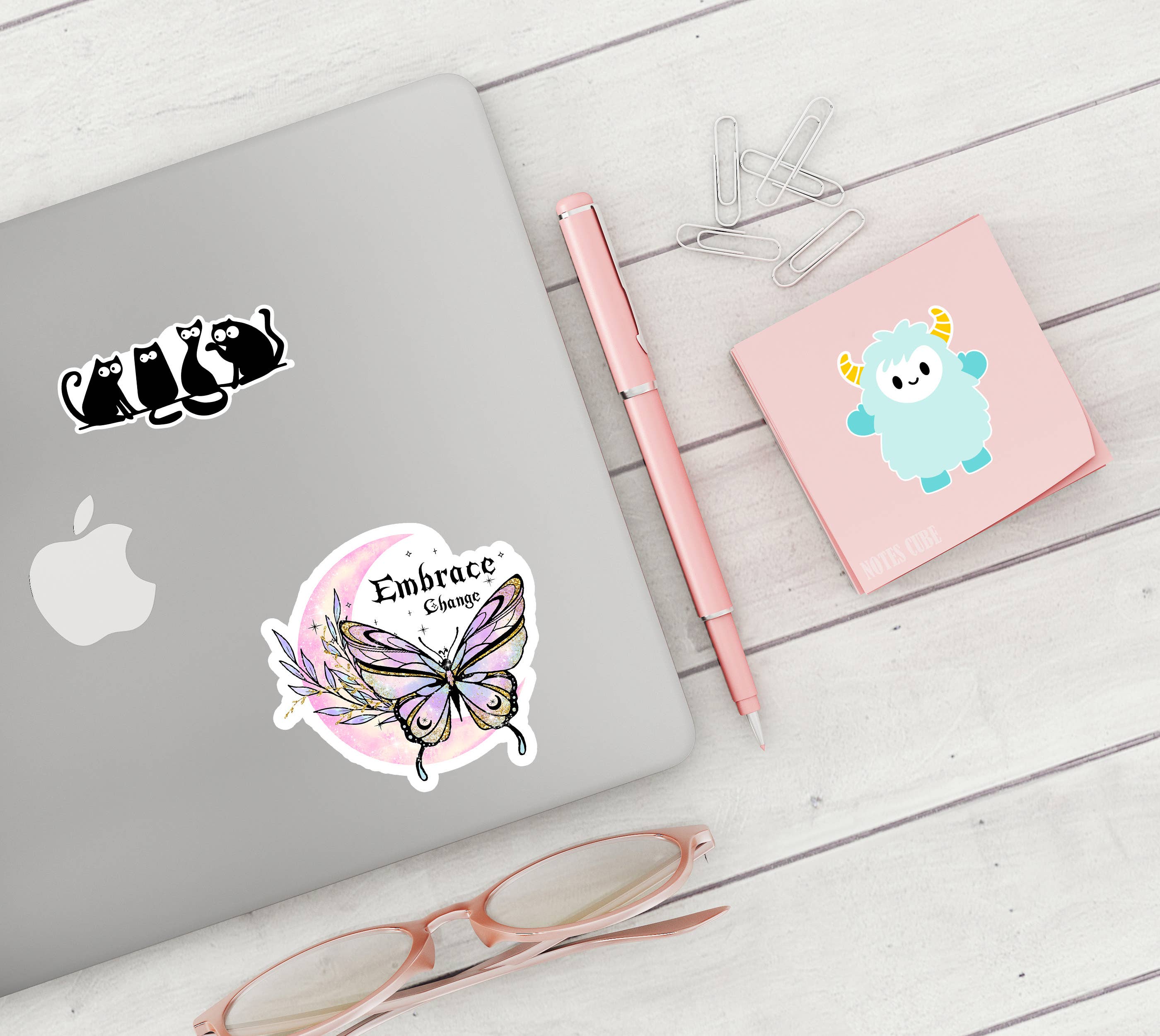 London Luxury Candles - Vendita all'ingrosso Adesivo - Adesivo in vinile metafisico Embrace Change2