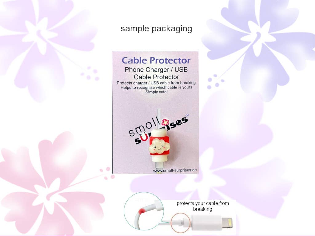 Small Surprises - Wholesale Charging Cable - cute designs Cable Protector USB charger protect accessory2