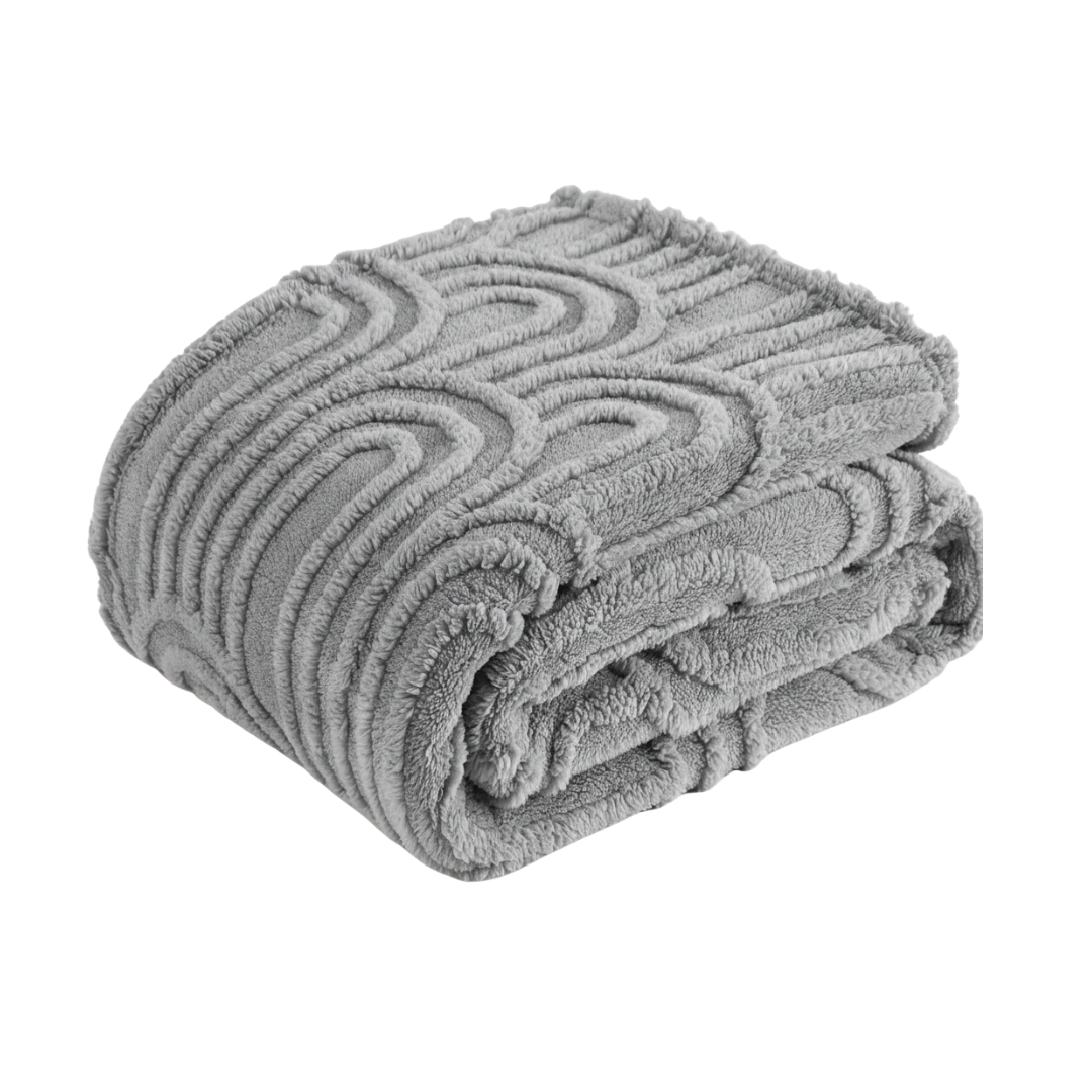 FLUFFERY - Wholesale Throw Blanket - Cozy Home Taffeta Fleece Blanket 130x150cm Single Layer 20