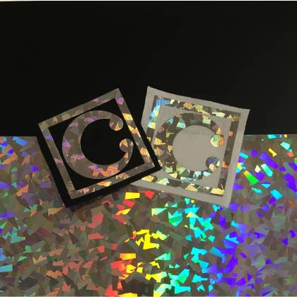 Crafty Cutter - Wholesale Craft supplies - Holographic HTV5