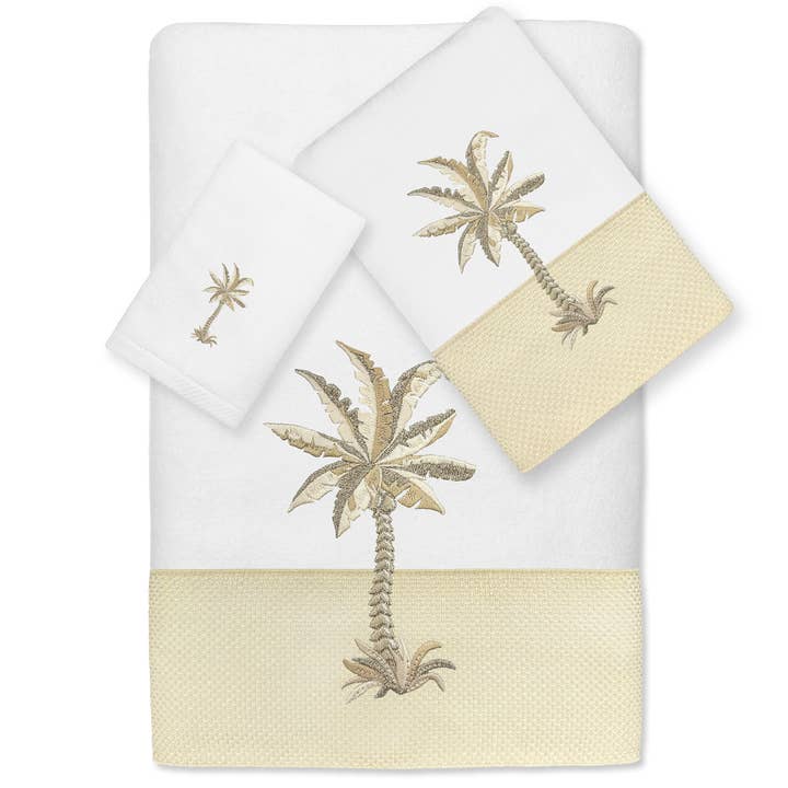 Calvin Embellished Towels for wholesale by Khalpera