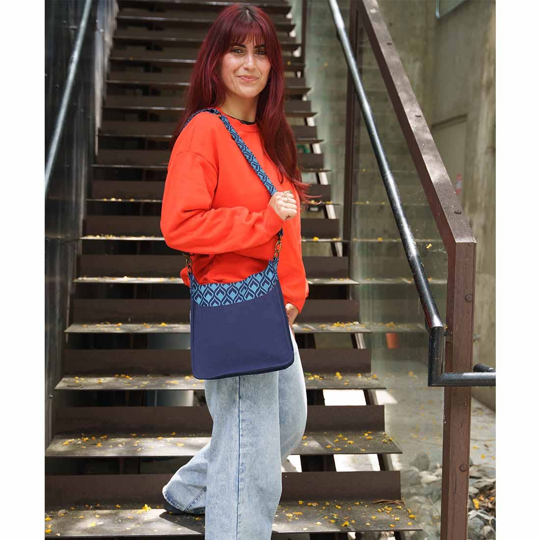 Malia Designs - Wholesale Crossbody Bag - Women's - Vegan Crossbody - Cotton Canvas Purse - Fair Trade Bag5