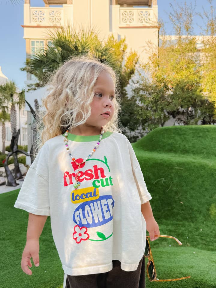 FLOWER MARKET TEE for wholesale by Toast & Jam