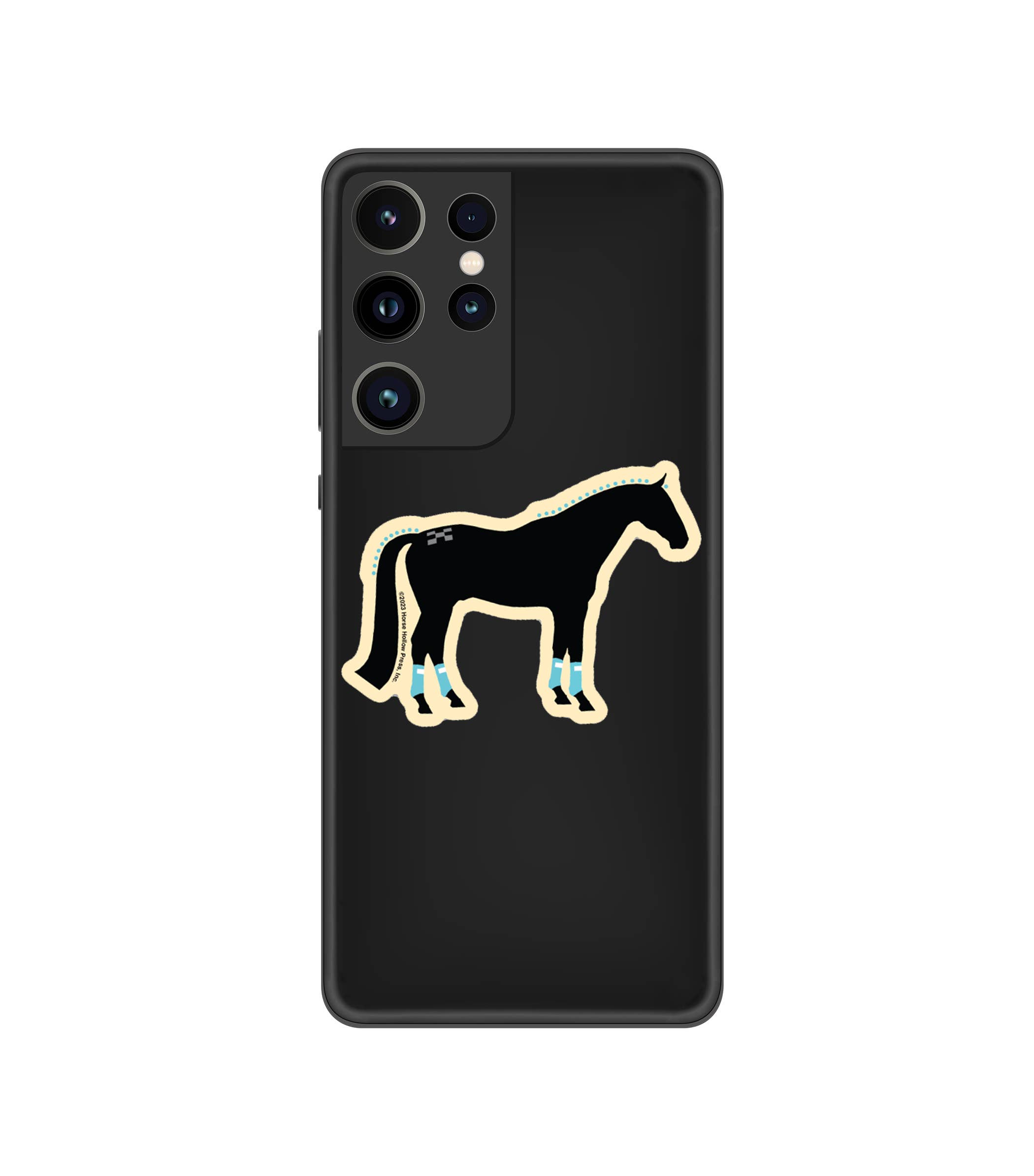 Horse Hollow Press - Wholesale Sticker - 3" Tumbler Horse Sticker / Show Horse Wraps / WATERPROOF5