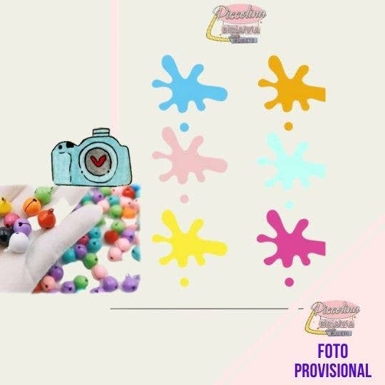 Piccolina Brava Restless Ass Set of 6 Jingle Bells for wholesale by My Sweet Valentine