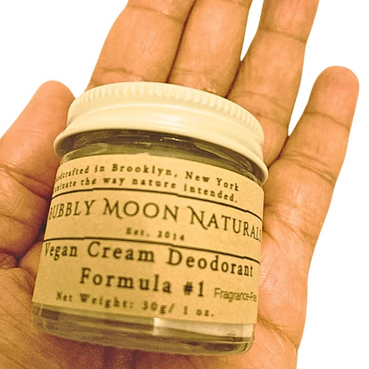 Bubbly Moon Naturals - Wholesale Deodorant - Unisex - Vegan Cream Deodorant #1 Fragrance-Free1