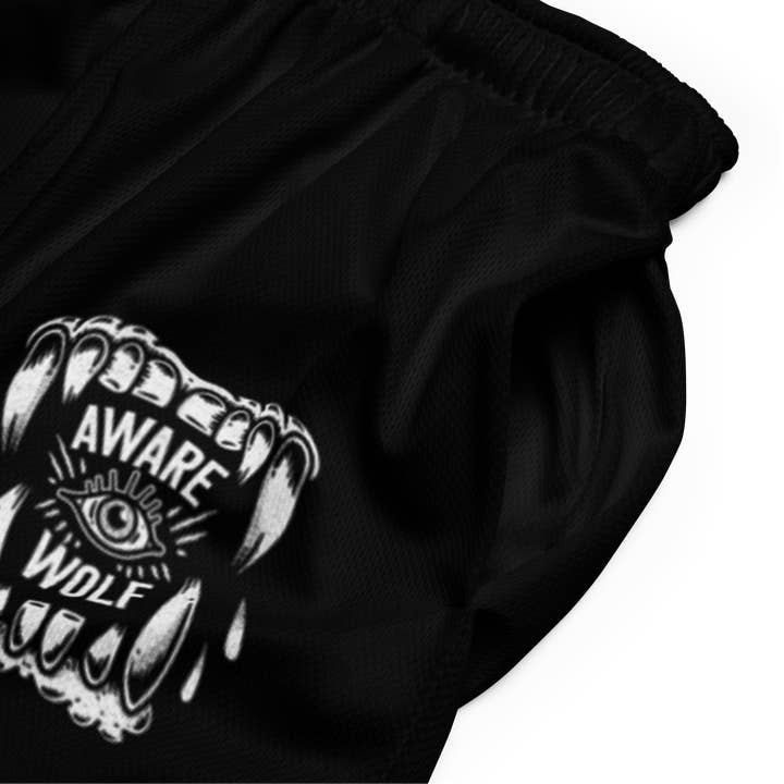 Awarewolf Apparel - Vendita all'ingrosso Pantaloncini (non jeans) - Uomo - Pantaloncini a Rete con Denti