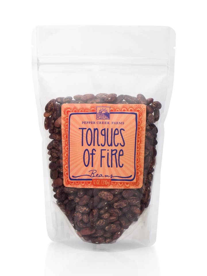 Tongues of Fire Beans 12 Oz. for wholesale by Pepper Creek Farms