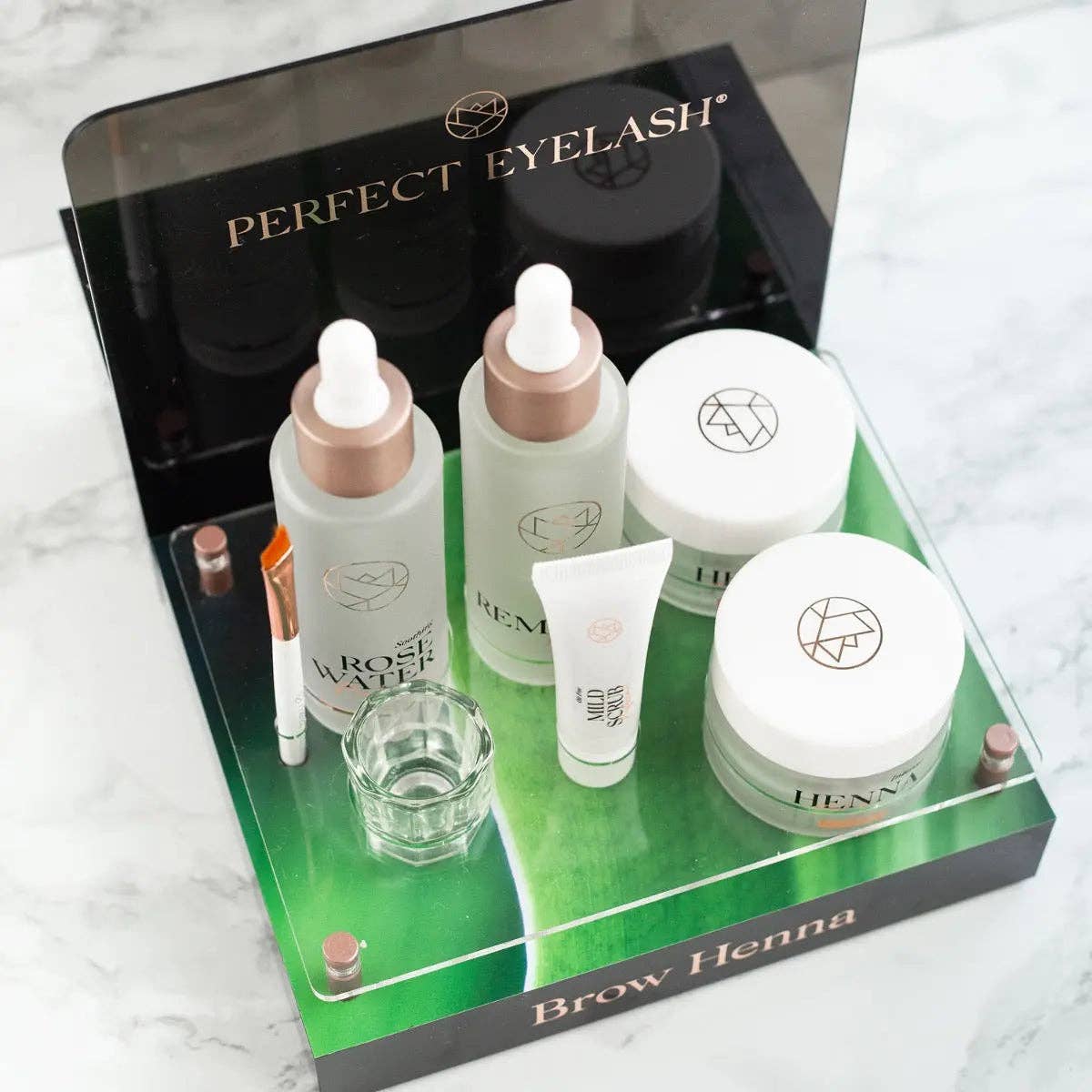 PE Cosmetics - Wholesale Retailer Display Block - Brow Henna Display (Capsule)0