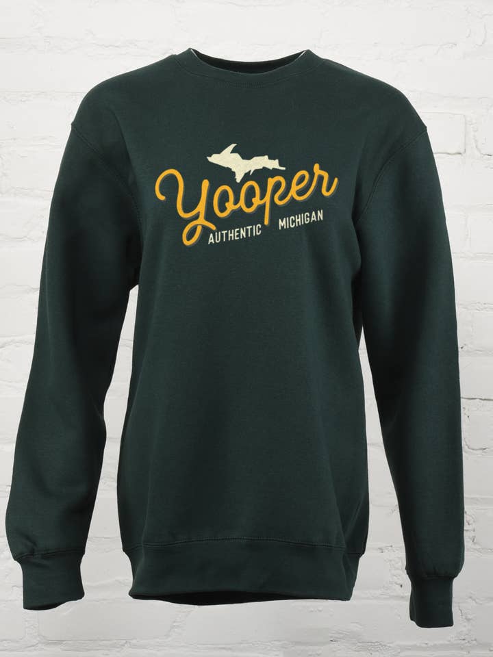 Classic State - Wholesale Graphic Sweatshirt - Unisex - Michigan Yooper Unisex Premium Crewneck