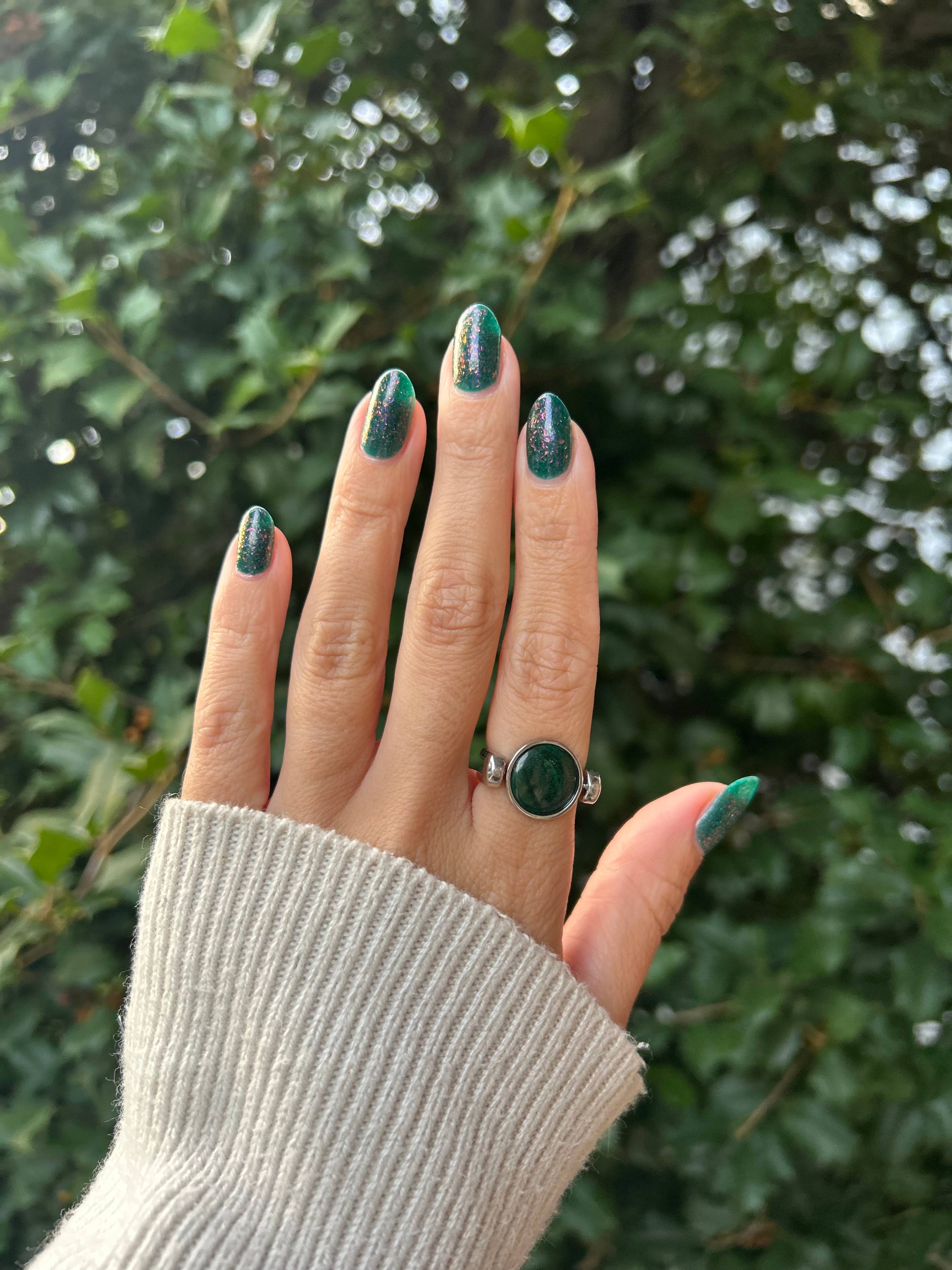 CONQUERing – wholesale Individuell berlock/hänge – Malakit Rund Kristallberlock - Ädelstenssmycke6