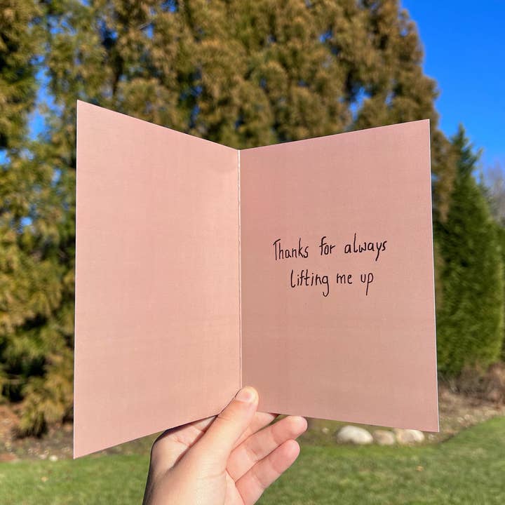 Mile Markers – wholesale Thank you card – Thank You Friend|Hiking Greeting Card|Dog Cat Greeting Card4