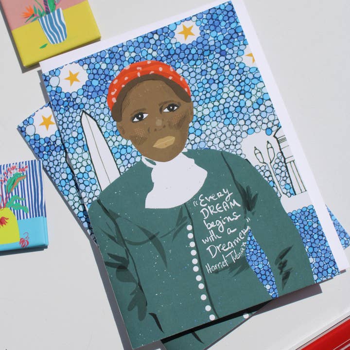 Violet Red Studio - Wholesale Everyday Greeting Card - Harriet Tubman 2