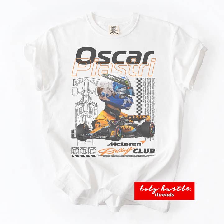 TheKingShirt - Wholesale Graphic Sweatshirt - Women's - Vintage McLaren Formula 1 Tee - Piastri Racing Fan Gift