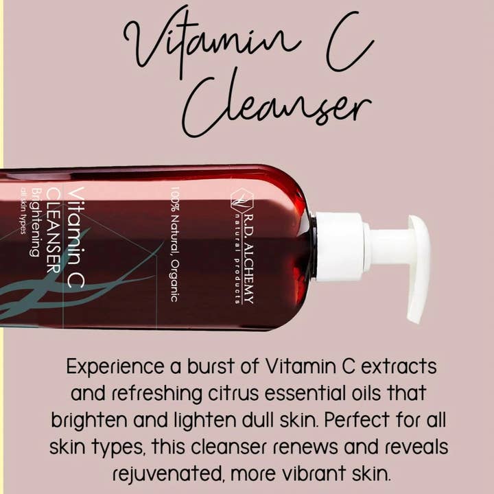 RD Alchemy Natural Products – Engroshandel Ansigtsrens – Vitamin C Cleanser4