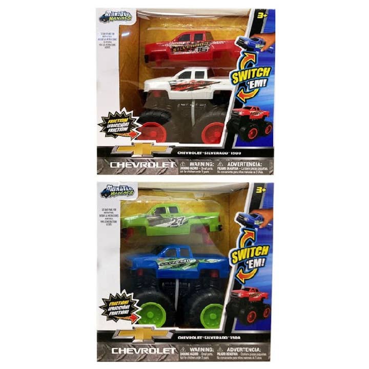 CHEVY SILVERADO FRICTION SWITCH'EM SINGLE SET PLUS ASST for wholesale by Jam'n Products