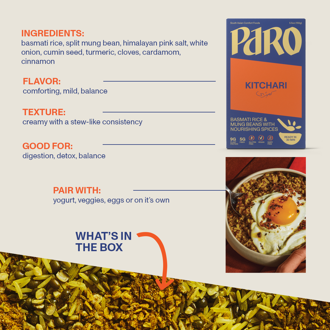 Paro - Wholesale Rice -  Cumin & Turmeric Kitchari Superfood Lentil & Rice Blend1