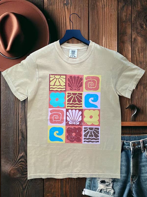 CC DTF COQUILLAGES T-SHIRTS, T-SHIRTS, T-SHIRTS, pour la vente par L&B Life